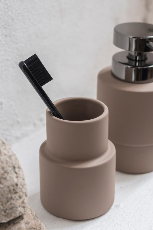 Shades Toothbrush Holder- Nougat