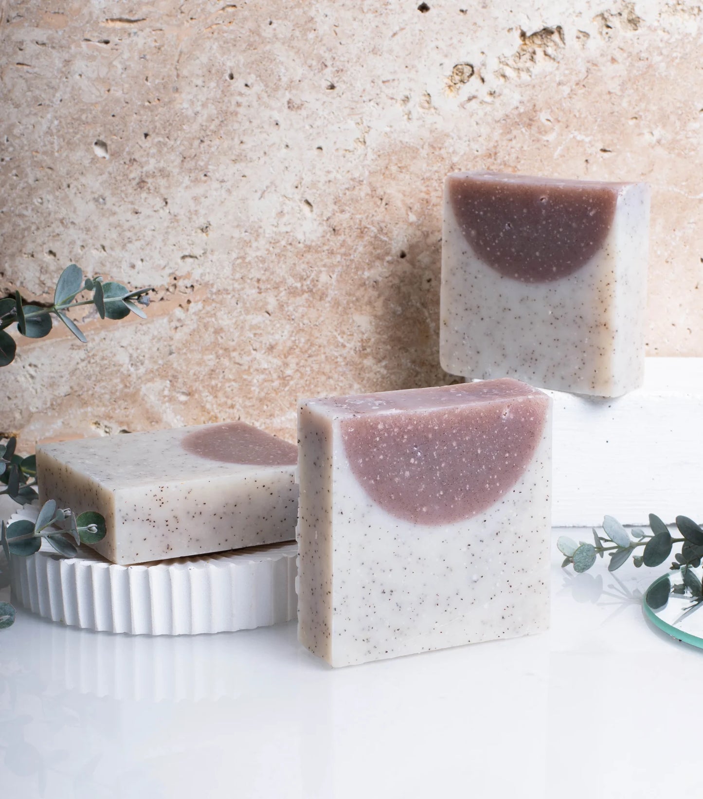 Demi-Lune Scrub Soap- Bergamot