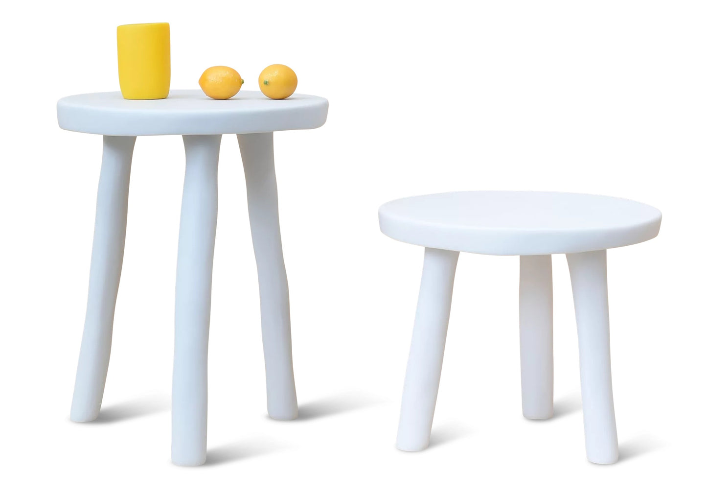 Sculpt Milking Stool- White