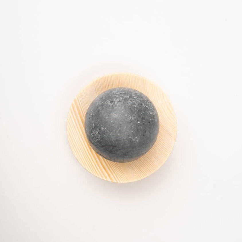 Salt soap ball- Crowberry Spruce