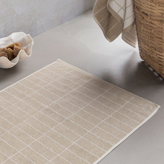 TILE STONE Bath Mat- Sand