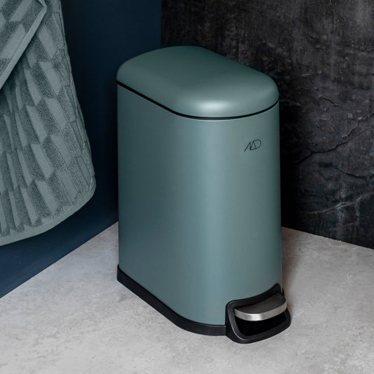 WALTHER Pedal Bin- Pine Green