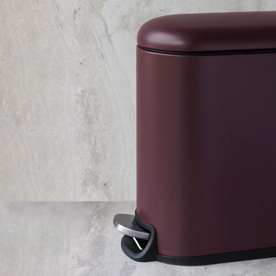 MINI-WALTHER Pedal Bin- Wine