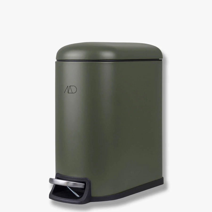 MINI-WALTHER Pedal Bin- Dark Olive