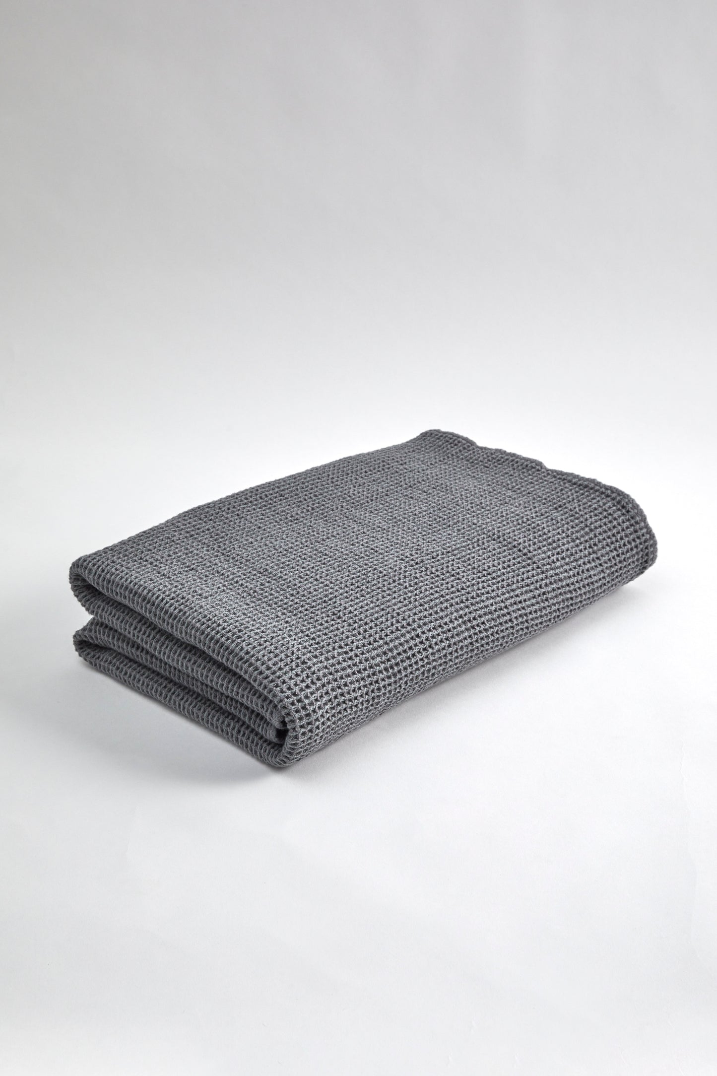 Waffle XL Bath Towel- Real Grey