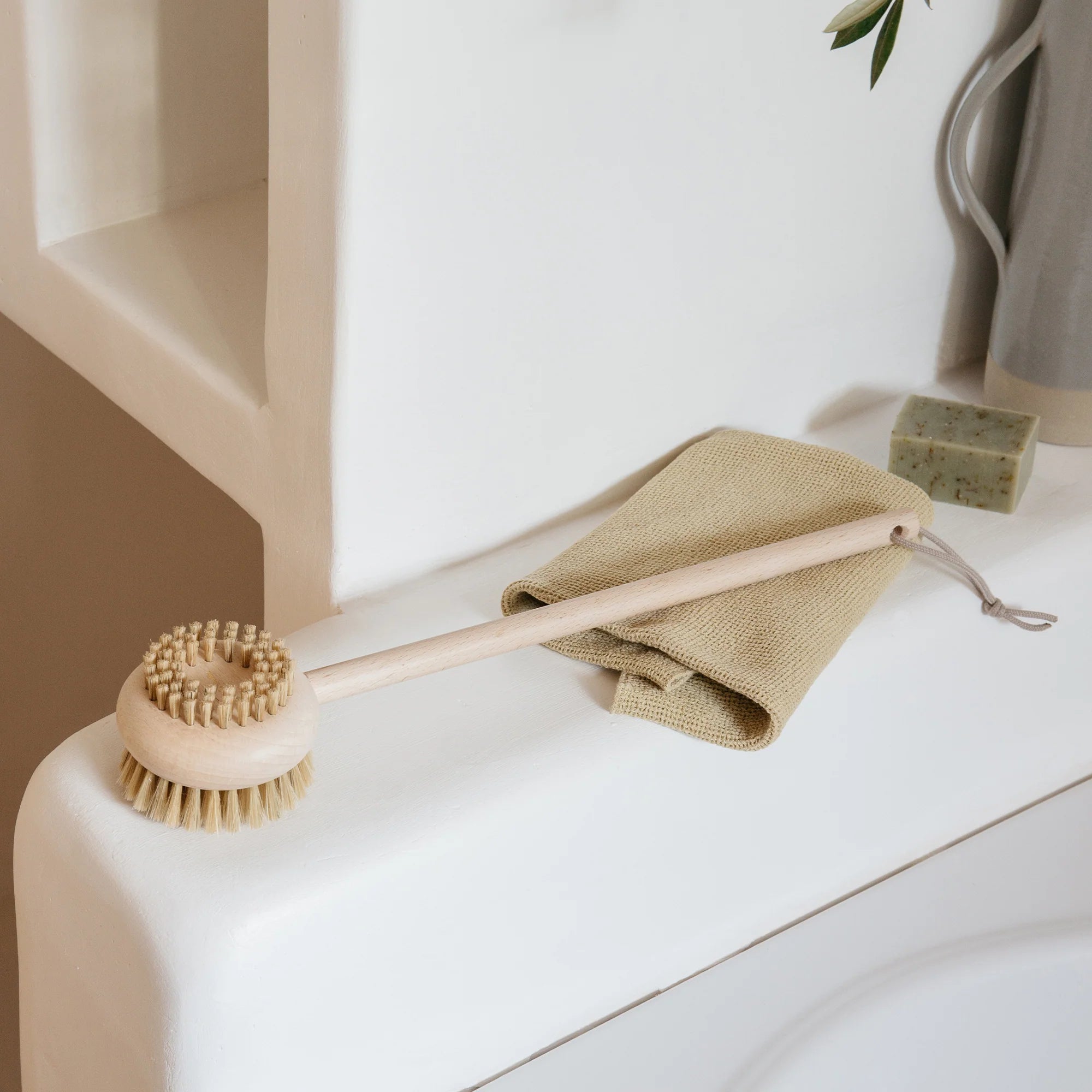 Tradition Bath Brush- Beech wood