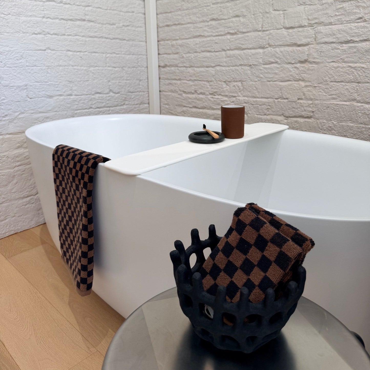 Bath Tray- Flat, White