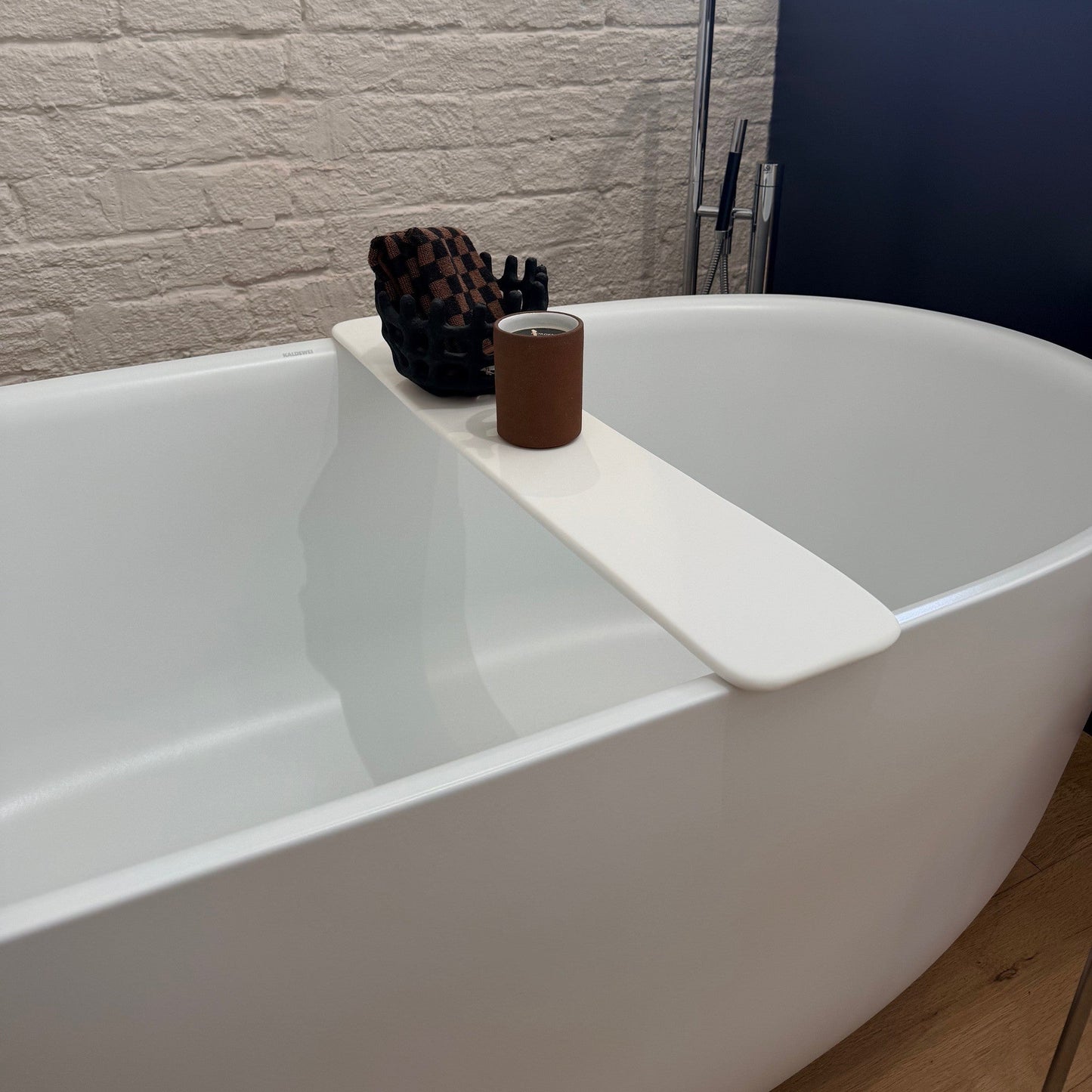 Bath Tray- Flat, White