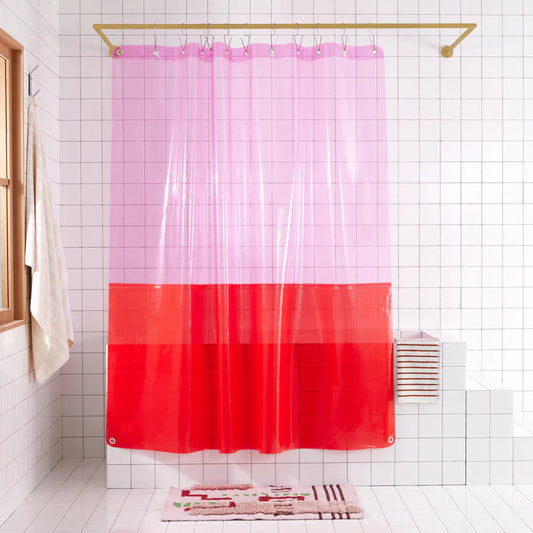 Orient Sun Shower Curtain- Kiss