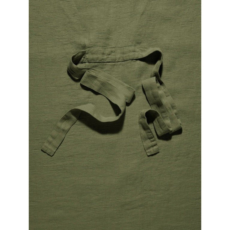 Waffle Kimono- Moss green