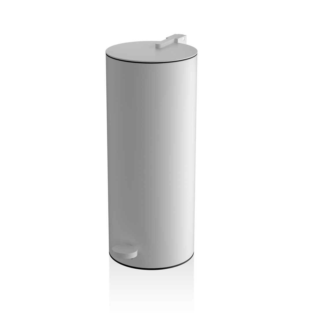 Bin 3 Pedal Bin- White