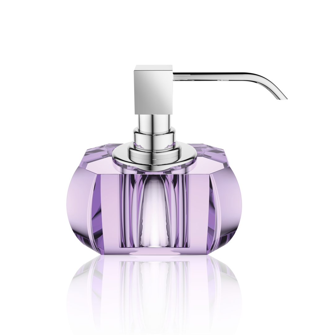 Kristall Soap Dispenser- Violet