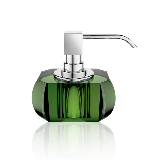 Kristall Soap Dispenser- English Green