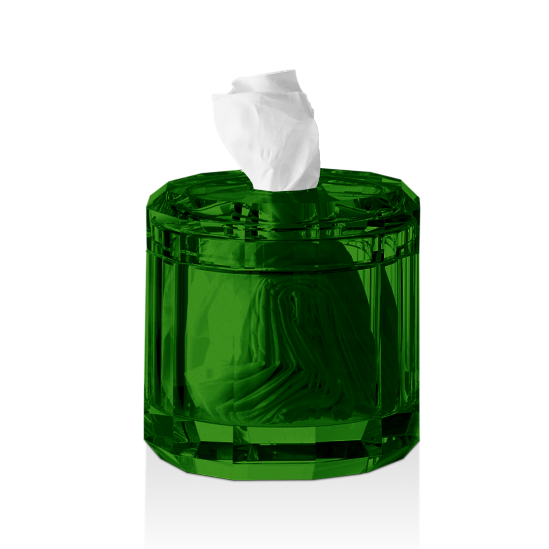 Kristall Tissue box- English Green