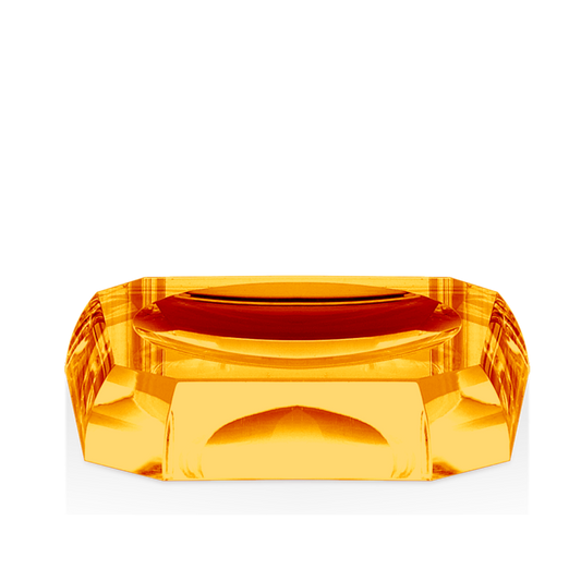 Kristall Soap Dish- Amber