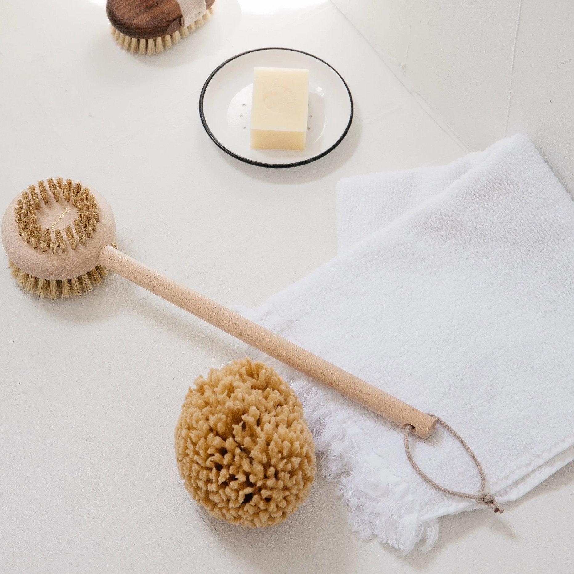 Tradition Bath Brush- Beech wood