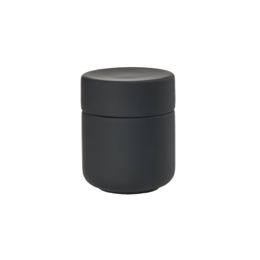 Ume Jar with Lid- Black