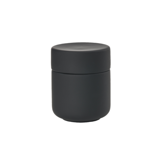 Ume Jar with Lid- Black