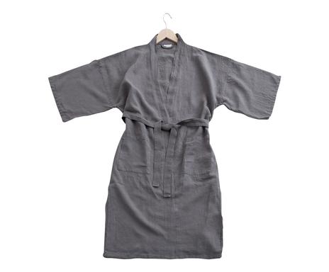 Linen Kimono- Real Grey