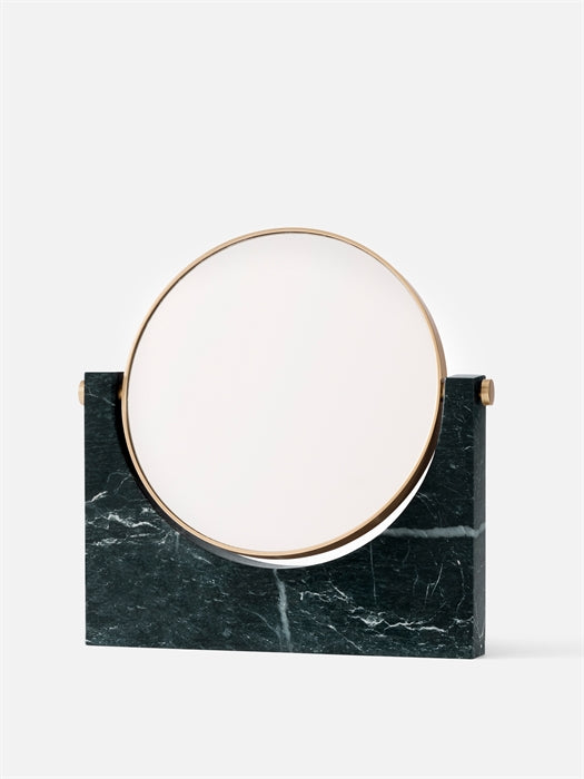 Pepe Marble Mirror- Brass/Green