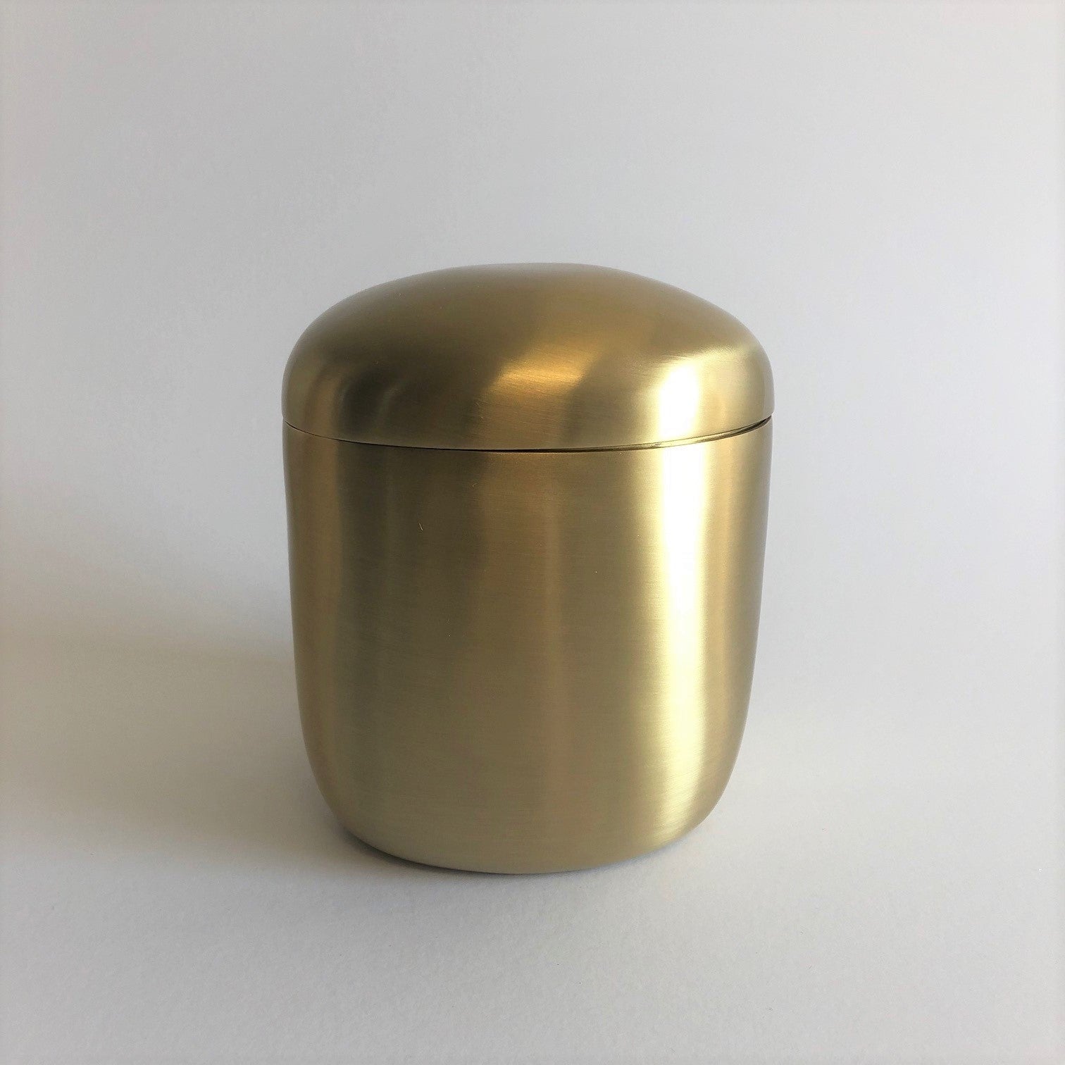 Lidded Box- Brushed Brass