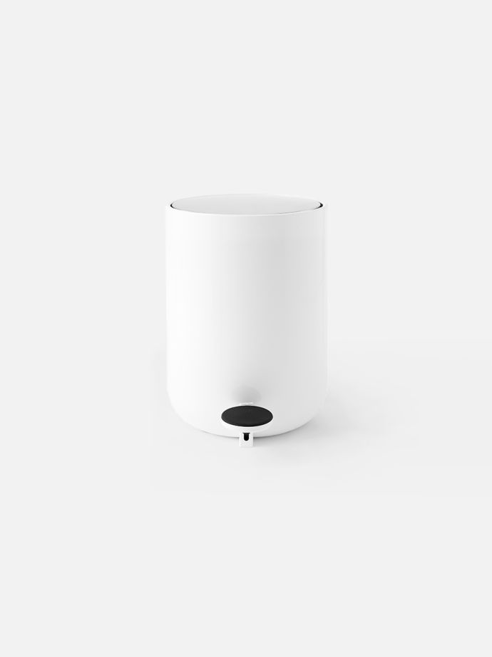 Norm Pedal Bin- White