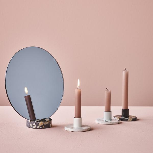 ERAT Candleholder- Pink