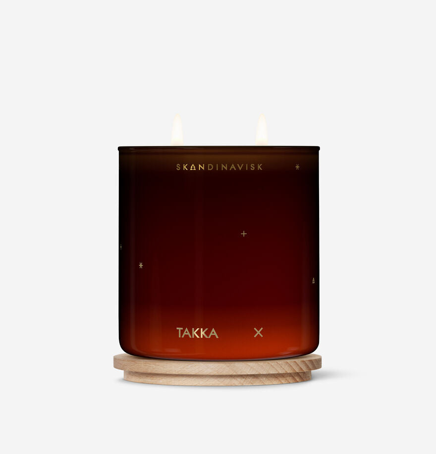 TAKKA Scented Candle (Midnight Embers) 400g