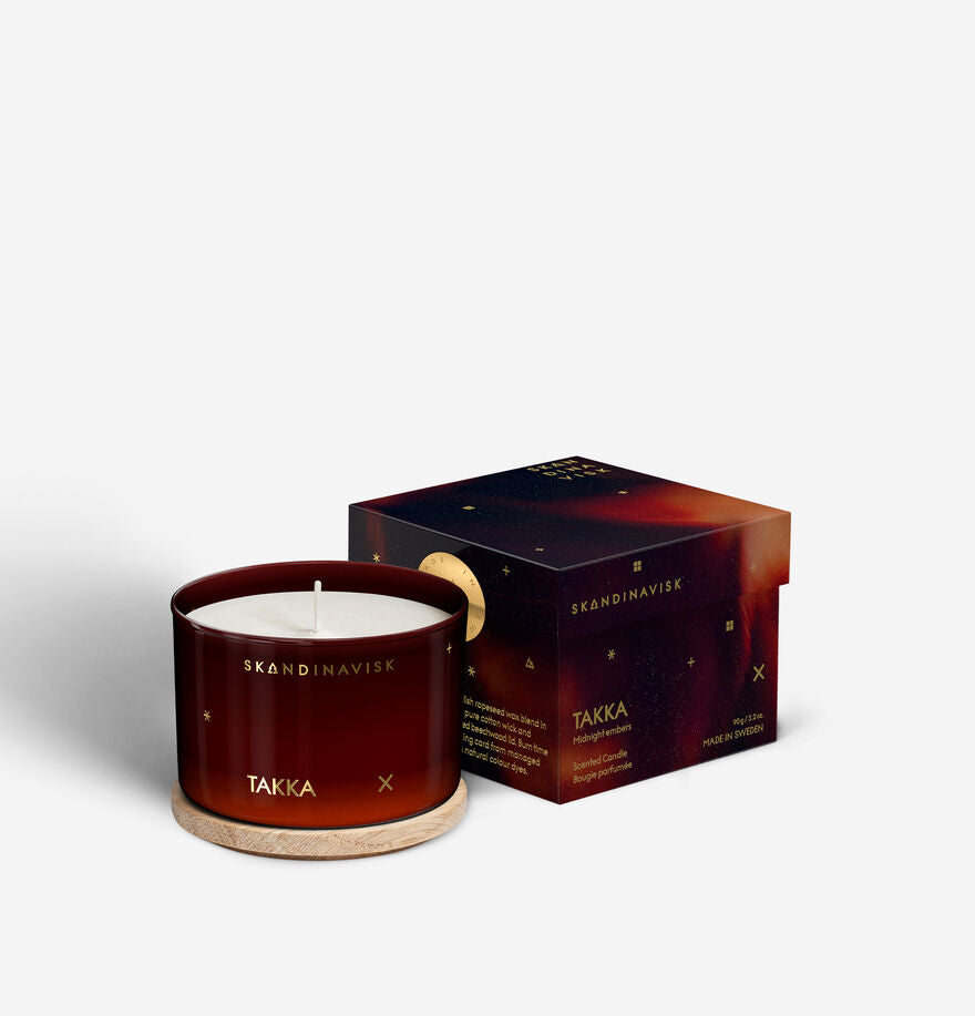TAKKA Scented Candle (Midnight Embers) 90g