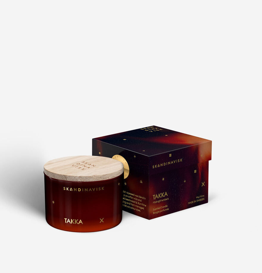 TAKKA Scented Candle (Midnight Embers) 90g