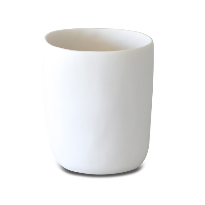 Tina Frey Designs Arc White Bathroom Bin – Oliver Thom