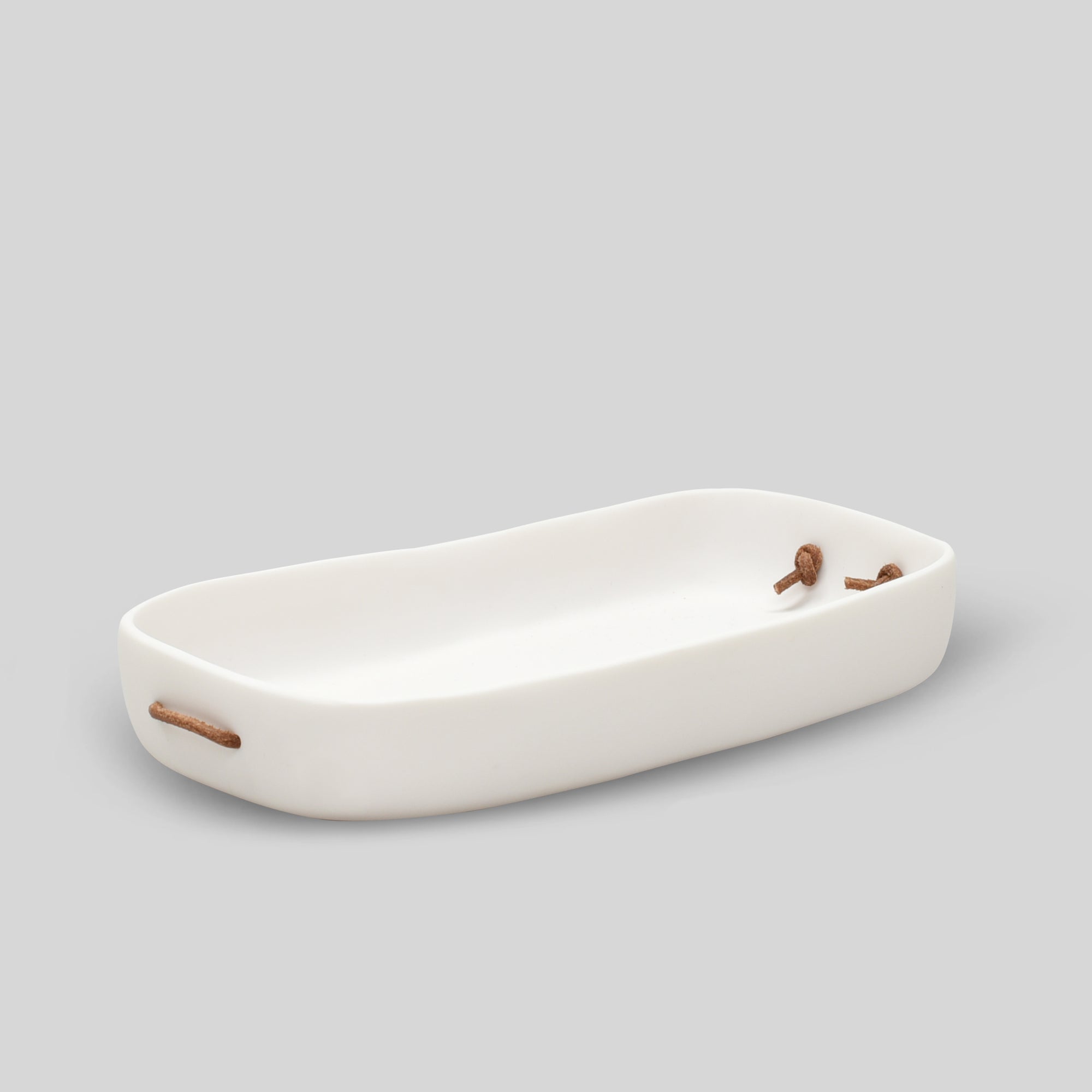 Water Bath Vanity Tray- White