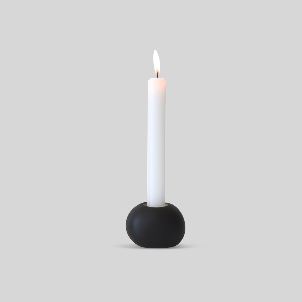Dot Candle Holder- Black
