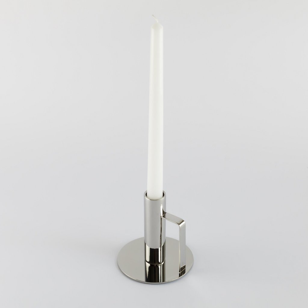 Chamberstick Candleholder- Polished