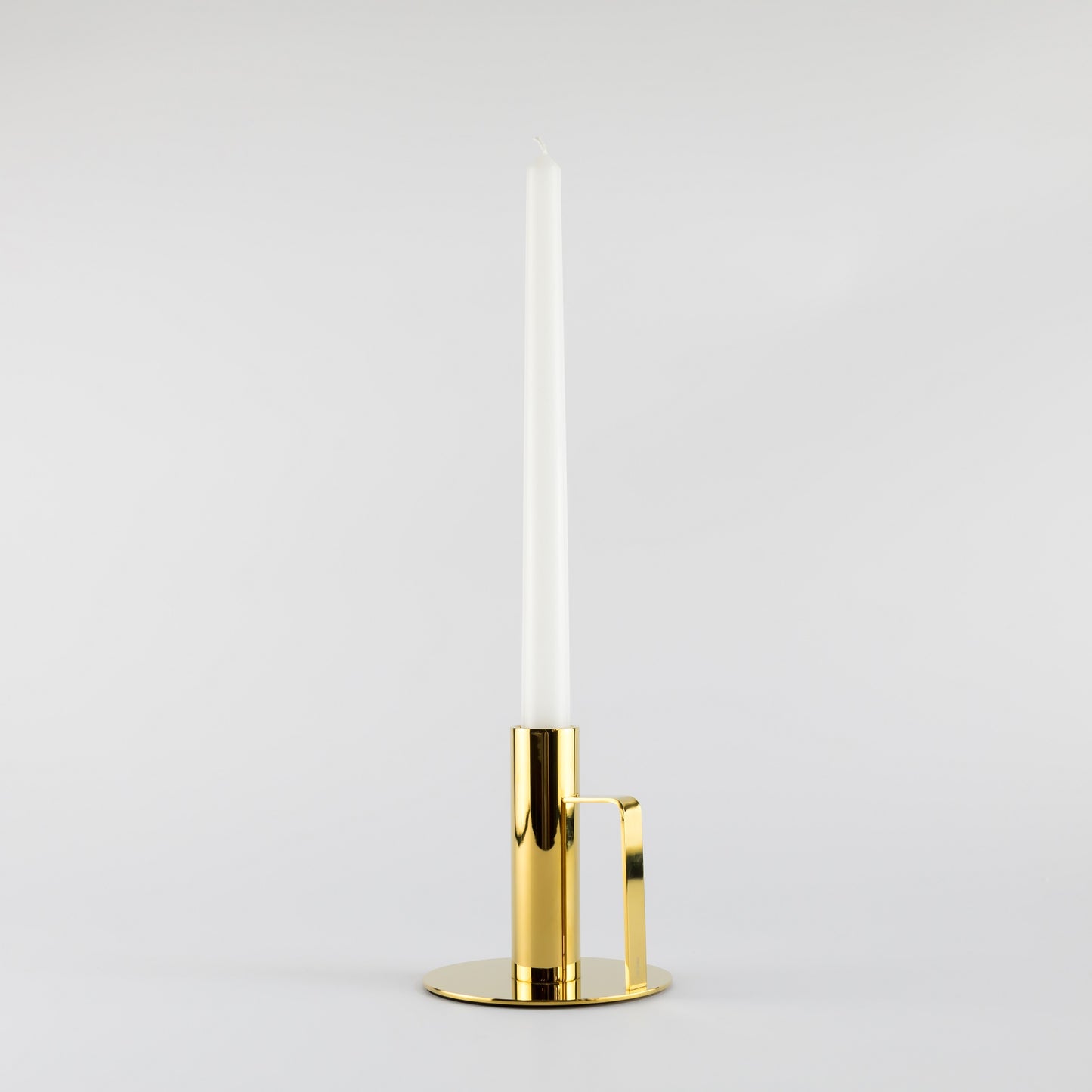 Chamberstick Candleholder- Gold