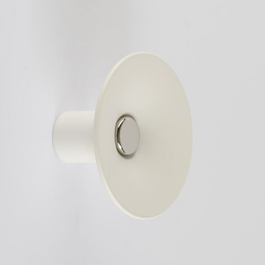 Lulu Hook 60mm- White/Polished