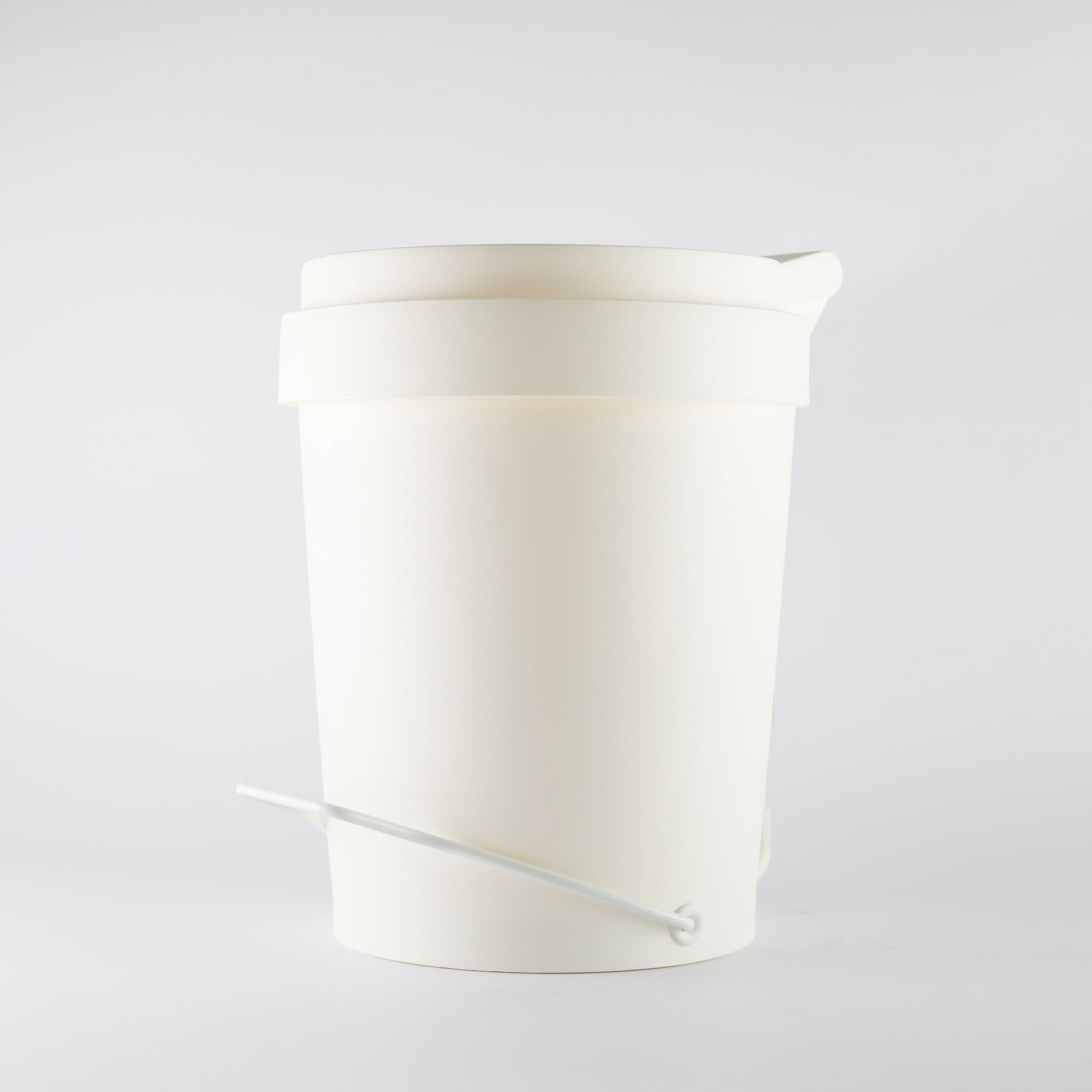 Tip 7L Pedal Bin- White