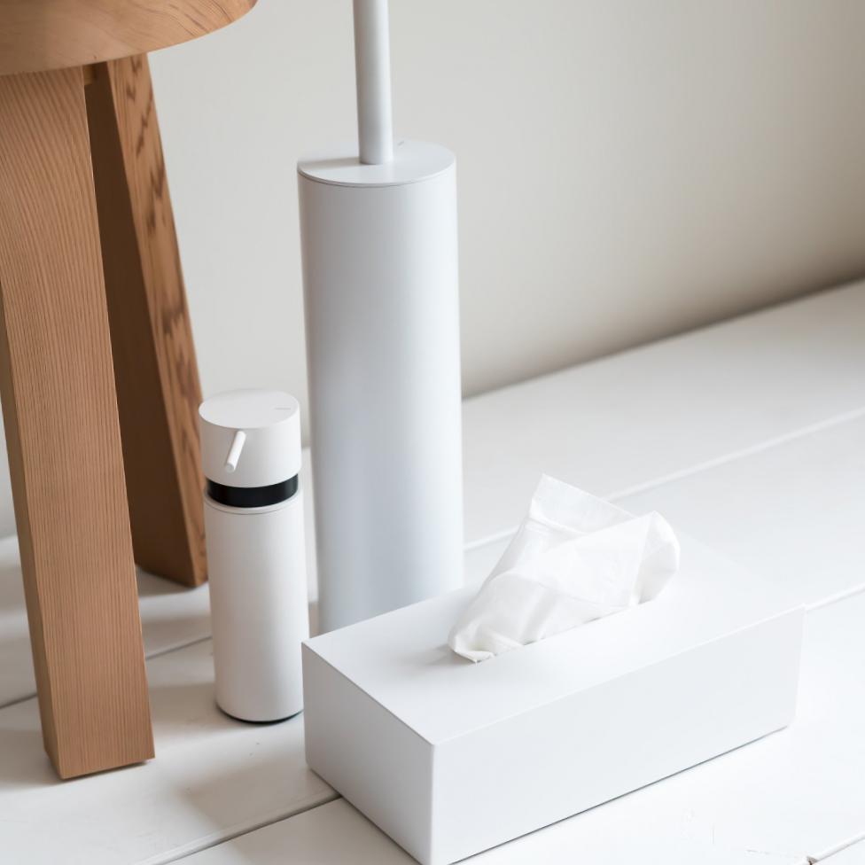 Nova2 Tissue Box- White