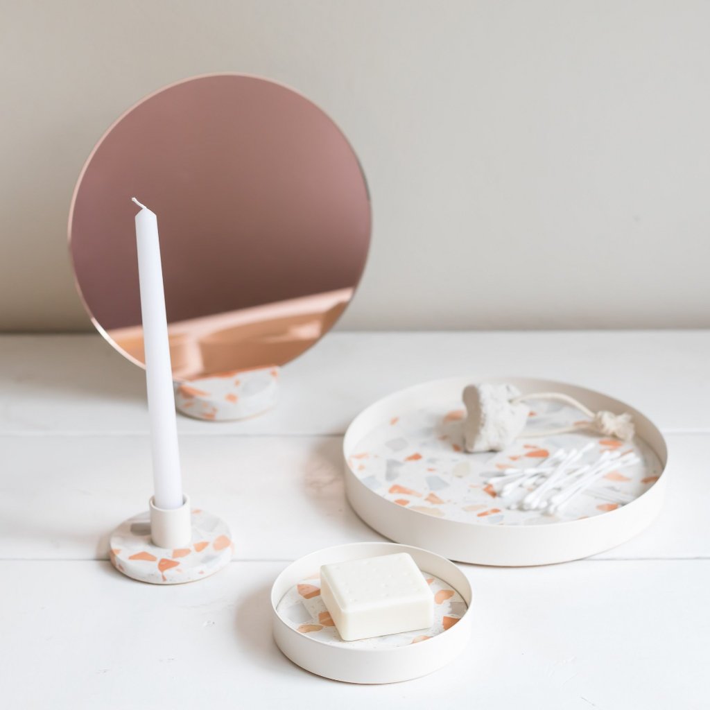 ERAT Candleholder- Pink