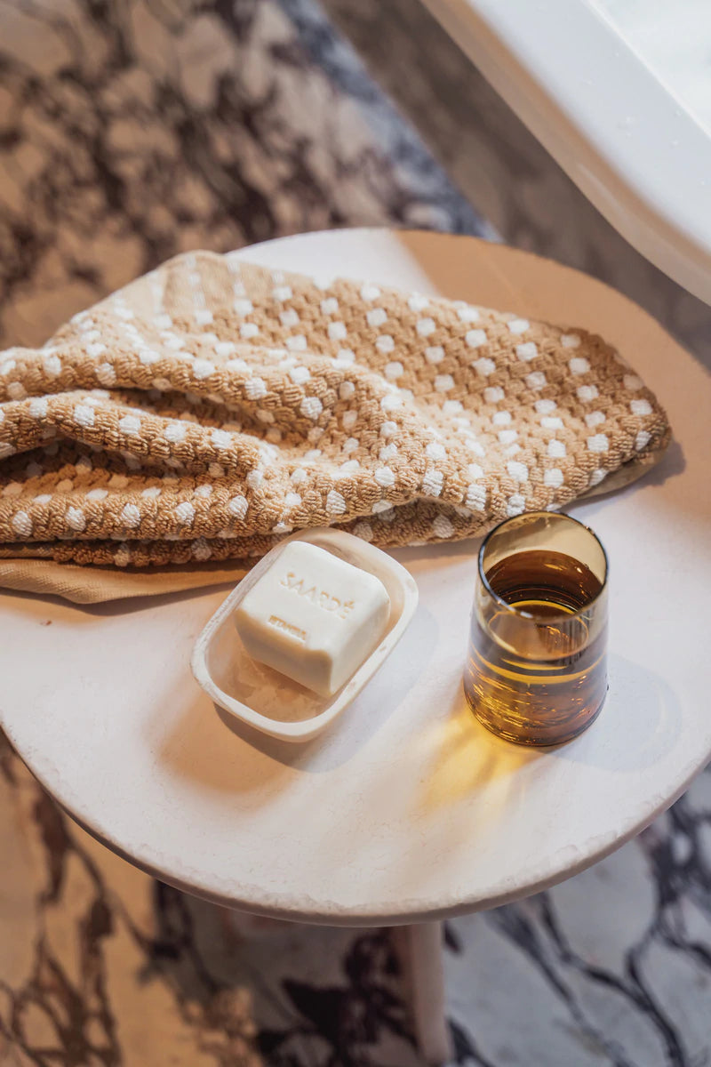 Chickpea Bath Sheet- Nutmeg