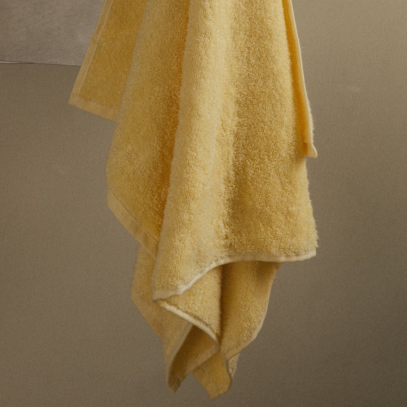 Heavy Hand Towel- Pale Yellow