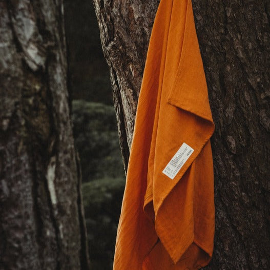 Light Bath Towel- Burnt Orange