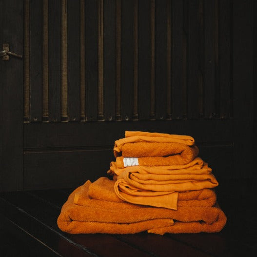 Heavy Hand Towel- Burnt Orange