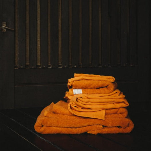 Light Bath Towel- Burnt Orange