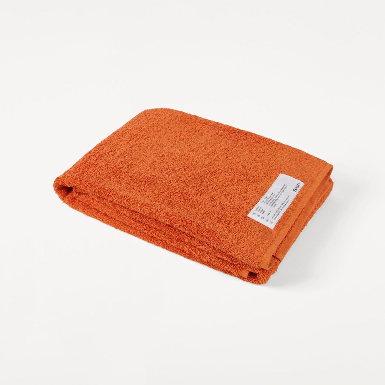 Heavy Bath Towel- Burnt Orange