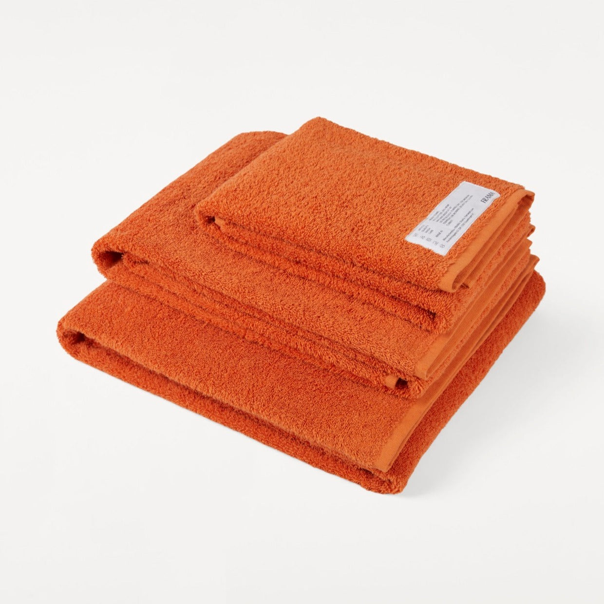 Heavy Hand Towel- Burnt Orange
