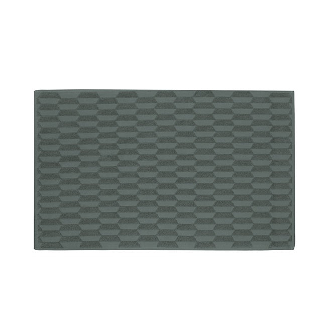 GEO Bath Mat- Pine Green