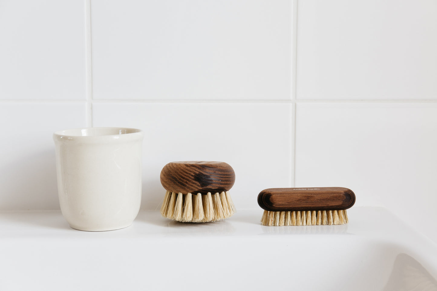 Heritage Nail Brush- Ash Wood