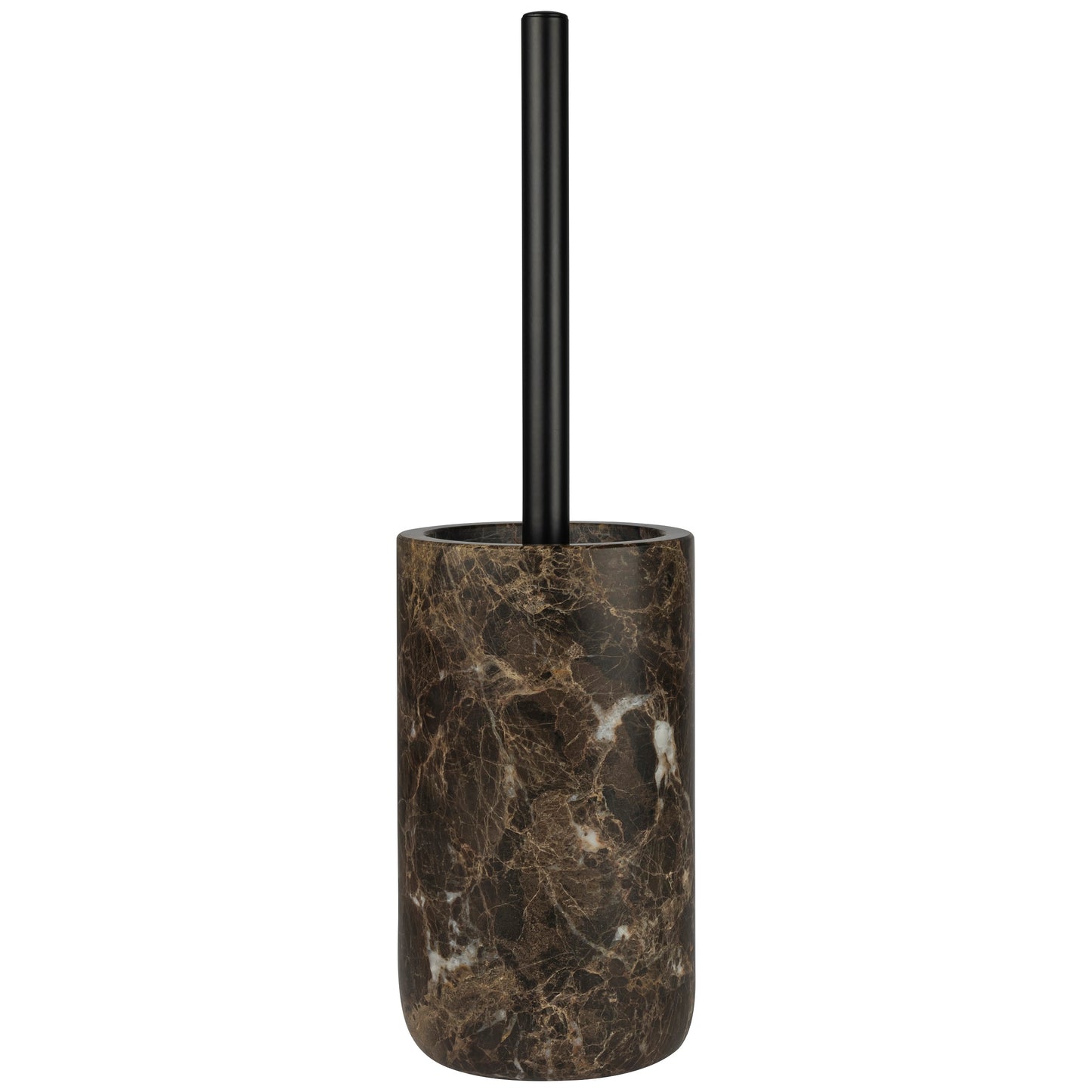 Marble Toilet Brush- Brown