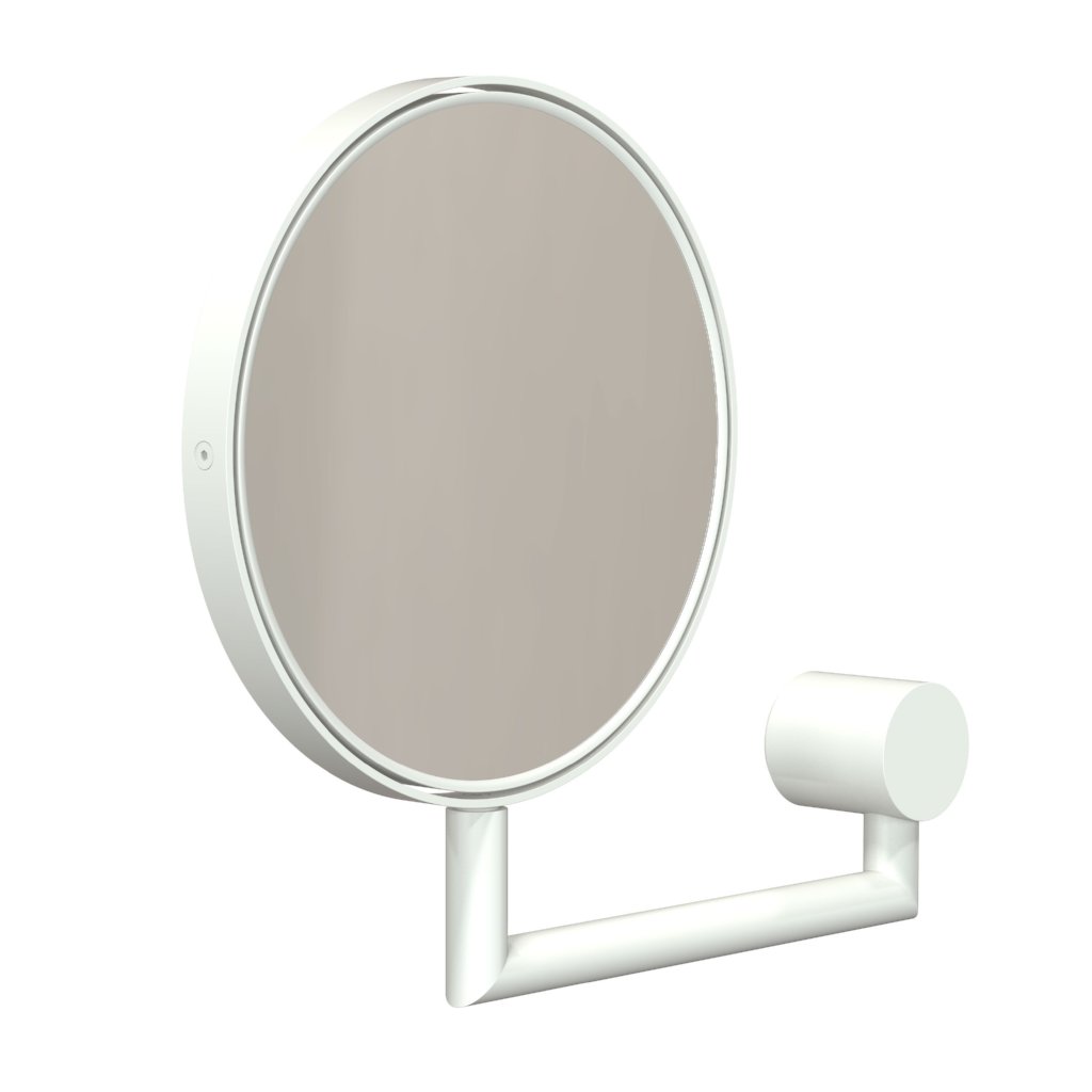 Nova2 Magnifying wall mirror- White